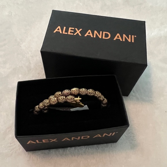 Alex and Ani Gold Geneva Wrap Bracelet - Picture 3 of 3